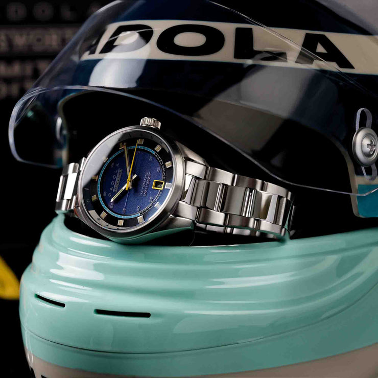 Cadola DFV-Cosworth Automatic Mika Limited Edition + Helmet Watch Winder