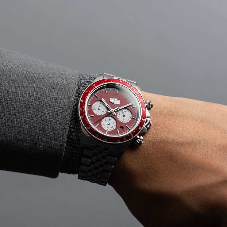 Duxot Accelero Chronograph Red SS