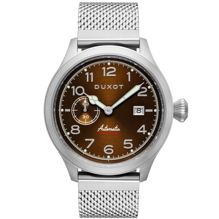 Duxot Altius Automatic Brown angled shot picture