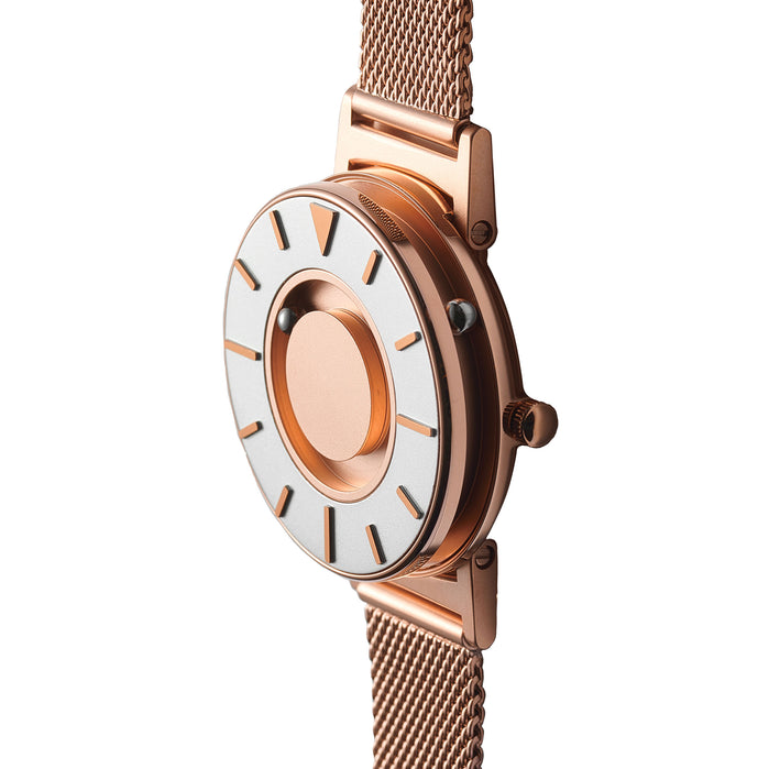 Eone Bradley Mesh 36mm Rose Gold angled shot picture