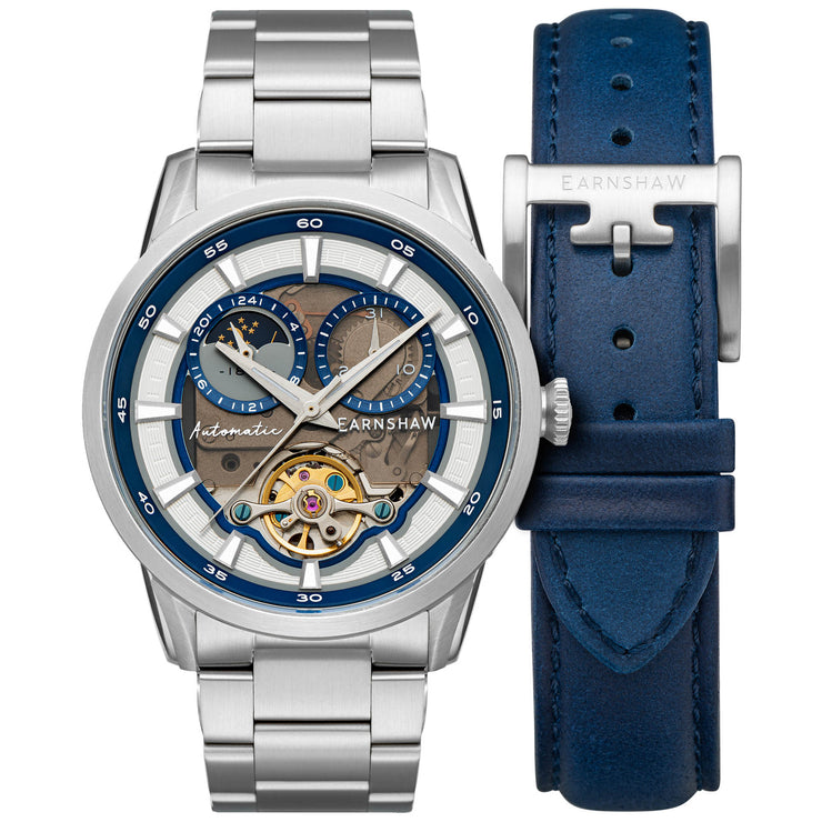 Thomas Earnshaw Carlyle Sun and Moon Automatic Blue