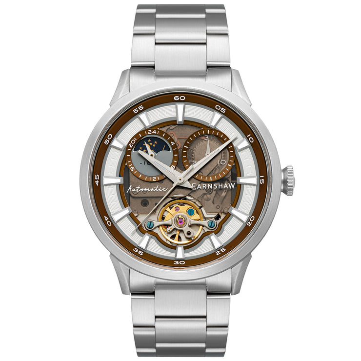 Thomas Earnshaw Carlyle Sun and Moon Automatic Brown