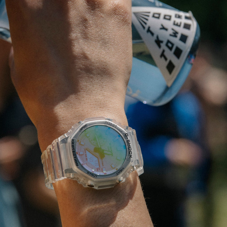 G-Shock GA2100 Ana-Digi Vaporized Clear