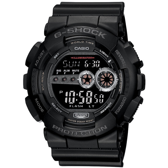 G-Shock GB100-1B Black angled shot picture