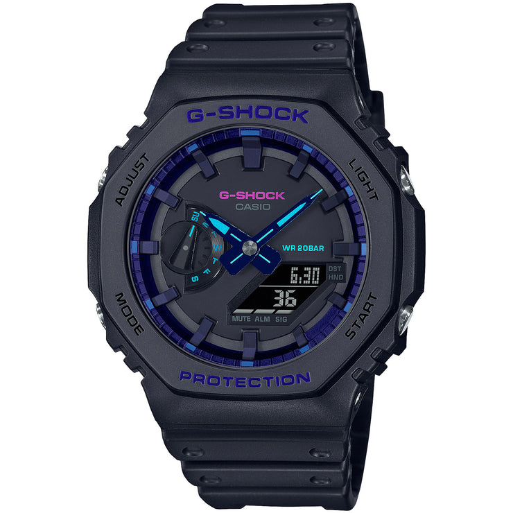 G-Shock GA2100 Blue Violet Black