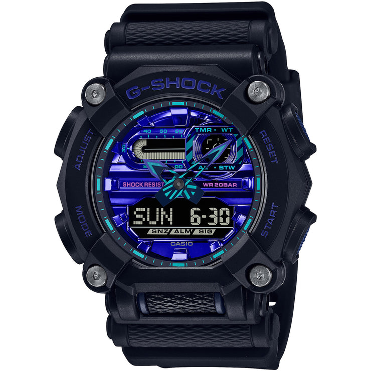 G-Shock GA900 Black Violet Black