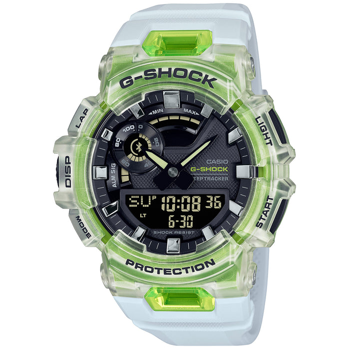 G-Shock GBD900 Vital Color Limited Edition White Green angled shot picture