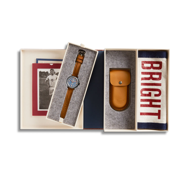 Shinola Runwell 45mm Automatic Jim Thorpe Limited Edition Gift Set