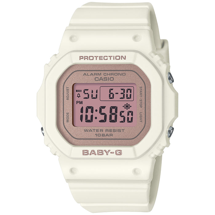 G-Shock Baby-G BGD565 Spring White angled shot picture