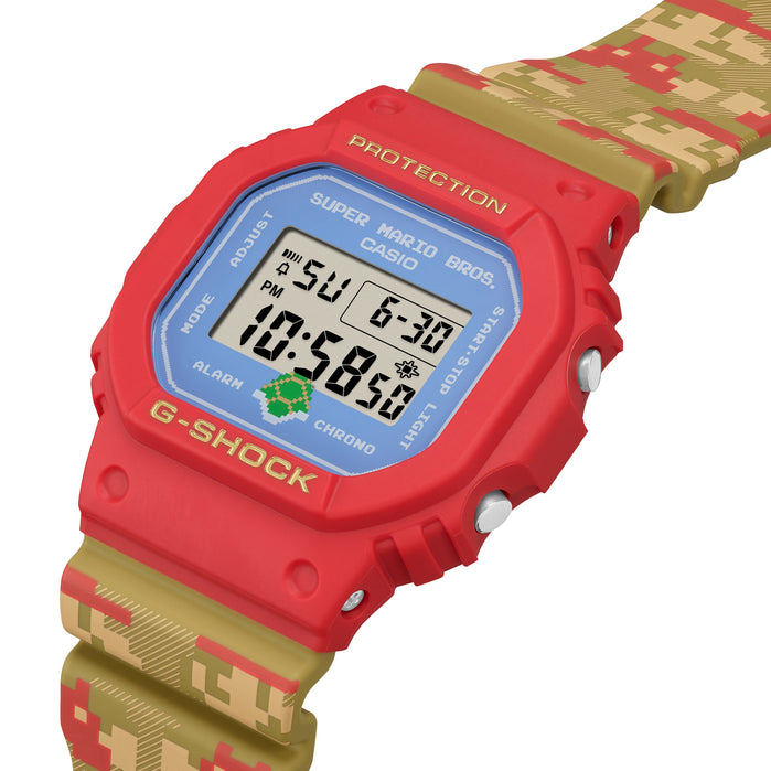 G-Shock DW5600 Super Mario Bros angled shot picture