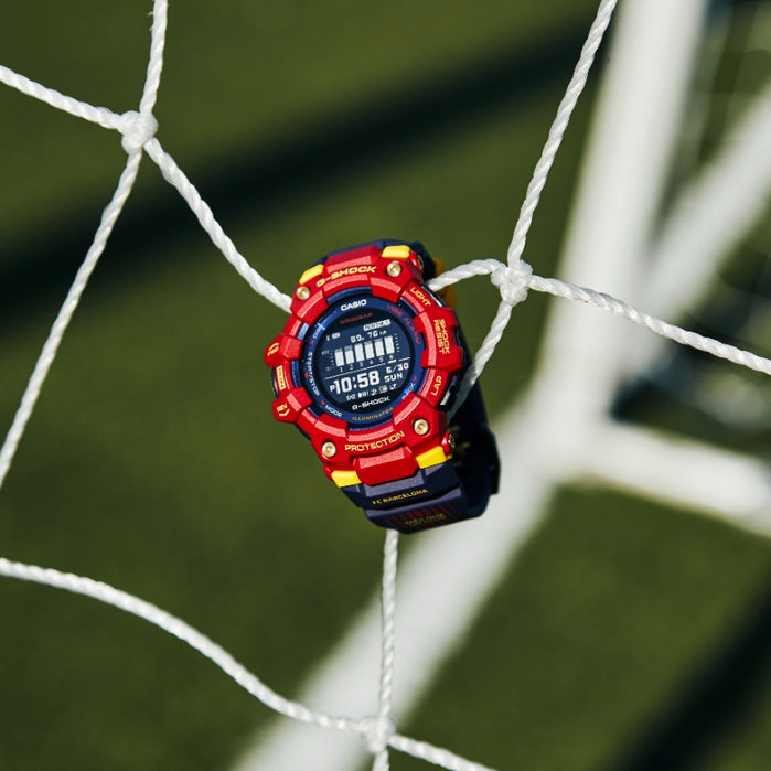 G-Shock GBD100 FC Barcelona Red Limited Edition angled shot picture