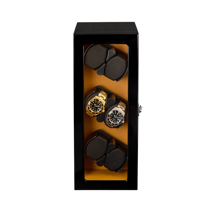 Mainspring Guardian Black 6 Slot Watch Winder