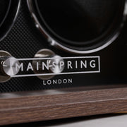 Mainspring Oxford Guardian 2 Slot Watch Winder Mahogany