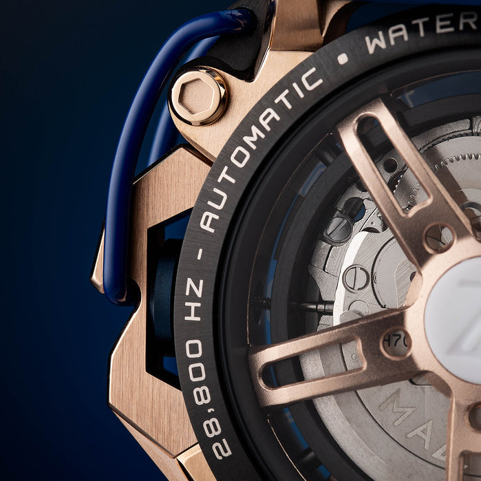 Mazzucato RIM GT Automatic Rose Gold angled shot picture