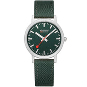 Mondaine Classic Recycled PET 36mm All Green