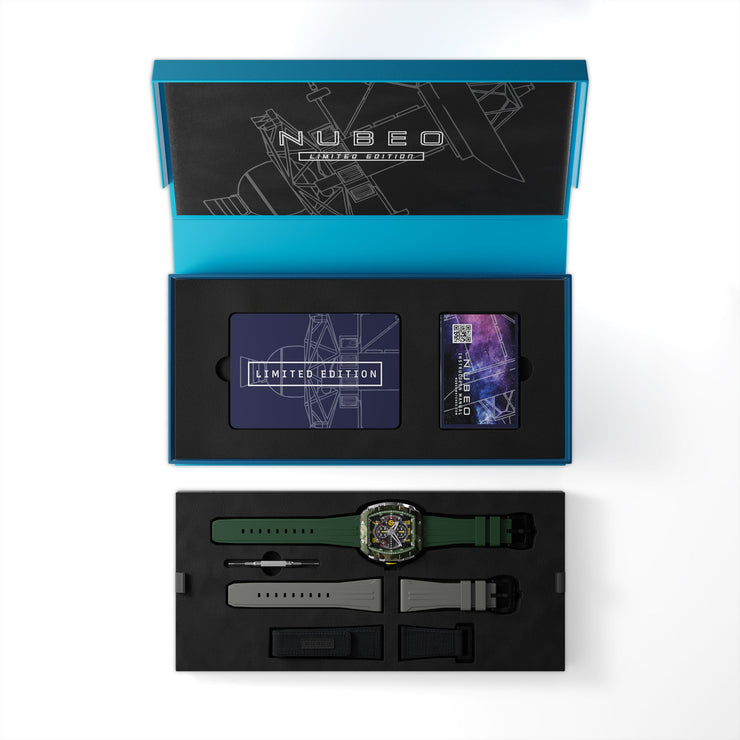 Nubeo Magellan Chronograph Green Camo Limited Edition