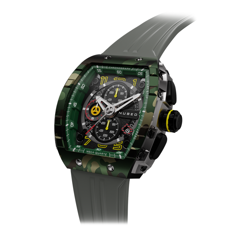 Nubeo Magellan Chronograph Green Camo Limited Edition