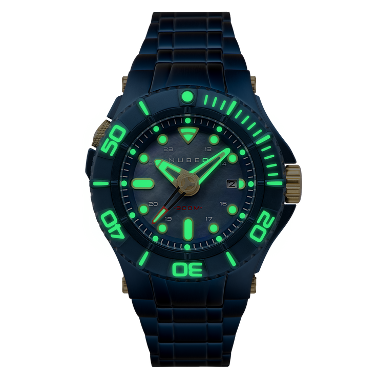 Nubeo Manta Mid Automatic Blue Limited Edition