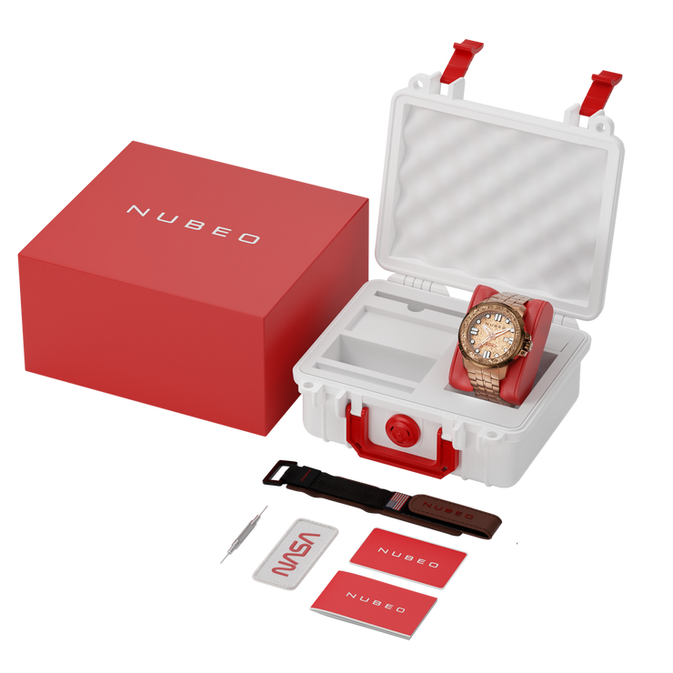 Nubeo Apollo Automatic Rose Gold Limited Edition