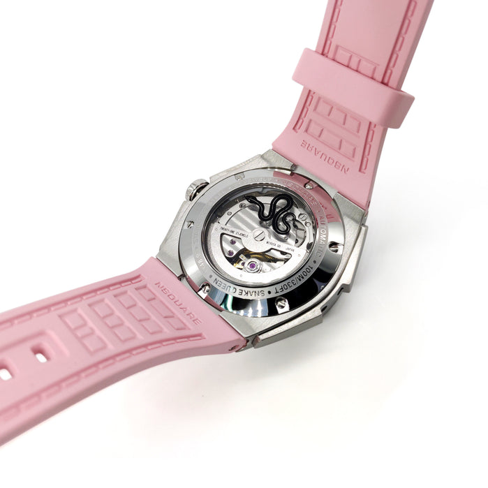Nsquare Snake Queen Automatic 39mm Pink angled shot picture