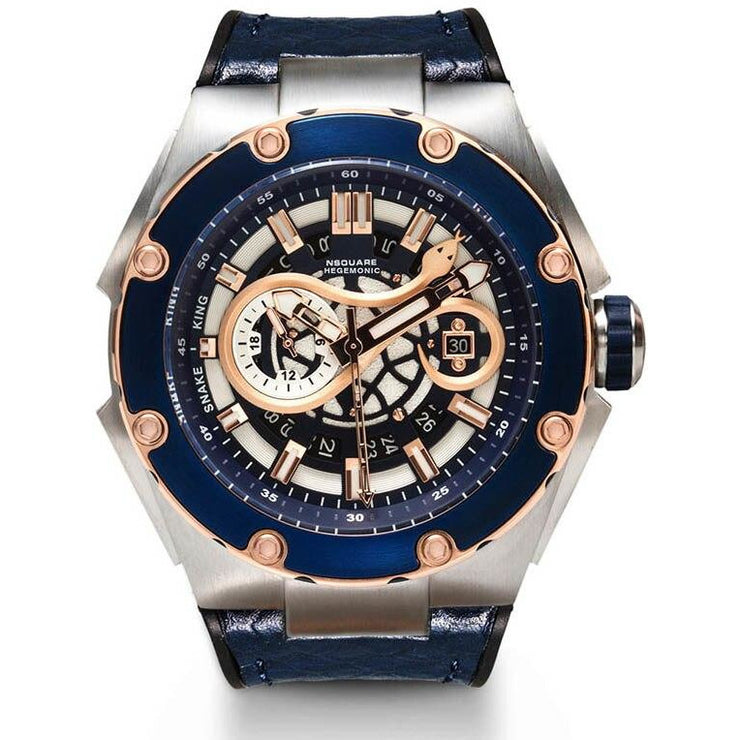 Nsquare Snake King Automatic Blue Rubber