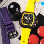 Nubeo Magellan Chronograph Space Invaders Plasma Purple Limited Edition