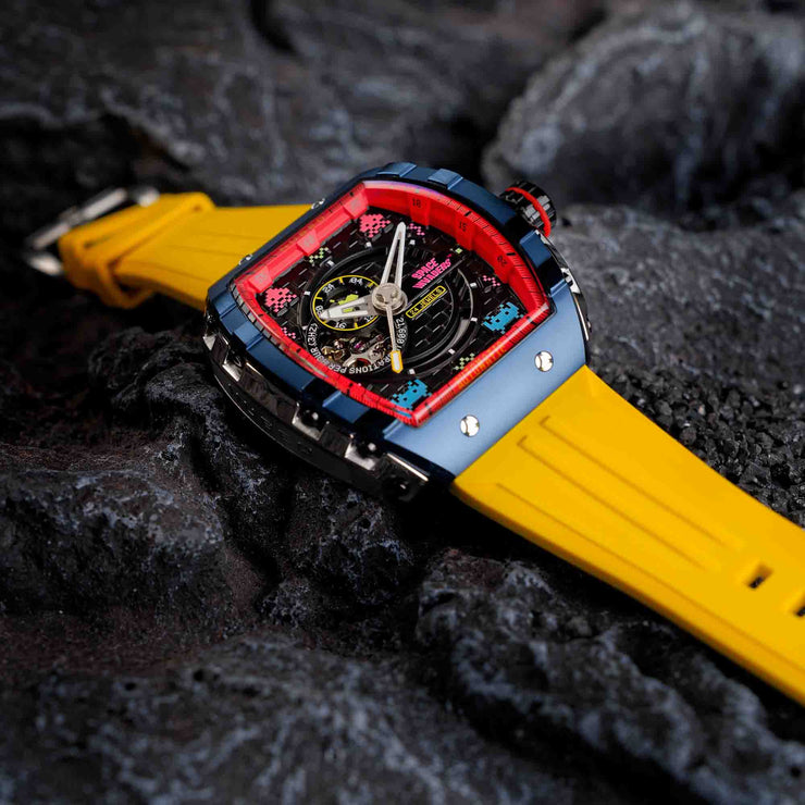 Nubeo Magellan Automatic Space Invaders Invader Blue Limited Edition