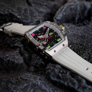 Nubeo Magellan Automatic Space Invaders Stardust Silver Limited Edition