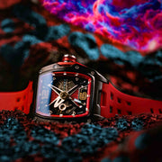 Nubeo DaVinci Automatic Crimson Black Red Limited Edition