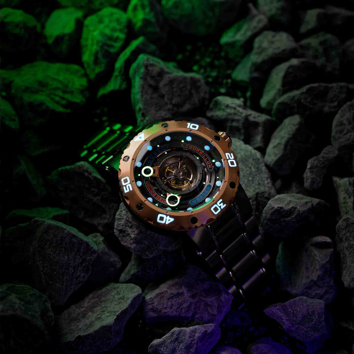 Nubeo Supermassive Automatic Tourbillon Rose Limited Edition angled shot picture