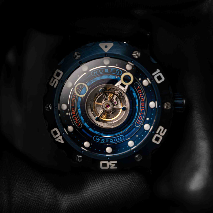 Nubeo Supermassive Automatic Tourbillon Cobalt Blue Limited Edition