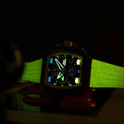 Nubeo Magellan Chronograph Space Invaders Plasma Purple Limited Edition