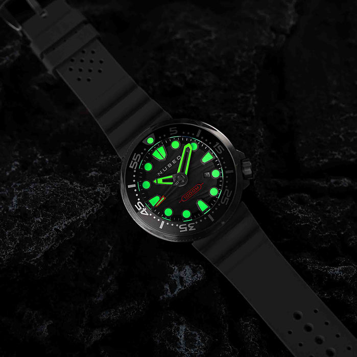 Nubeo Ventana Automatic Balsalt Gray Limited Edition angled shot picture