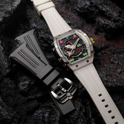 Nubeo Magellan Automatic Space Invaders Stardust Silver Limited Edition