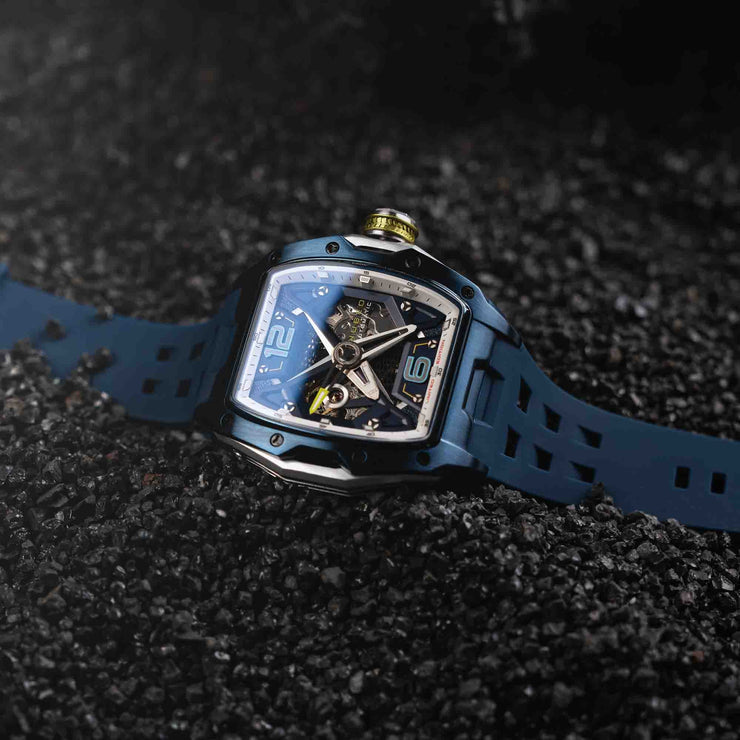 Nubeo DaVinci Automatic Indigo Blue Limited Edition