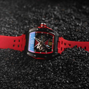Nubeo DaVinci Automatic Crimson Black Red Limited Edition