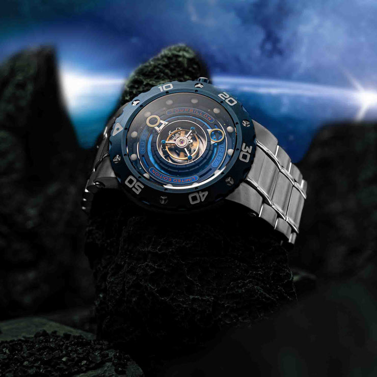 Nubeo Supermassive Automatic Tourbillon Cobalt Blue Limited Edition