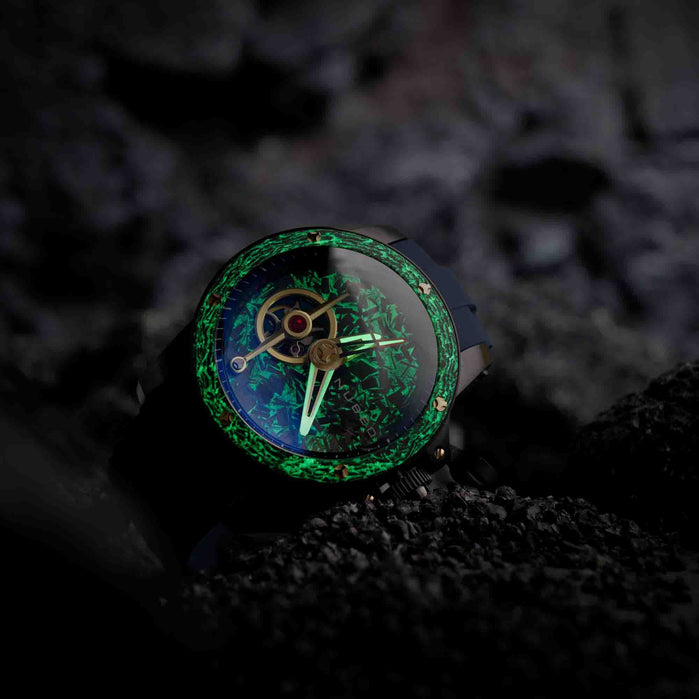 Nubeo Curiosity Evolution Automatic Carbon Fiber Limited Edition angled shot picture