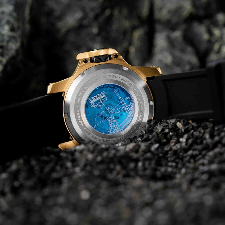 Nubeo Curiosity Evolution Automatic Carbon Gold Limited Edition