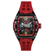 Nubeo DaVinci Automatic Crimson Black Red Limited Edition