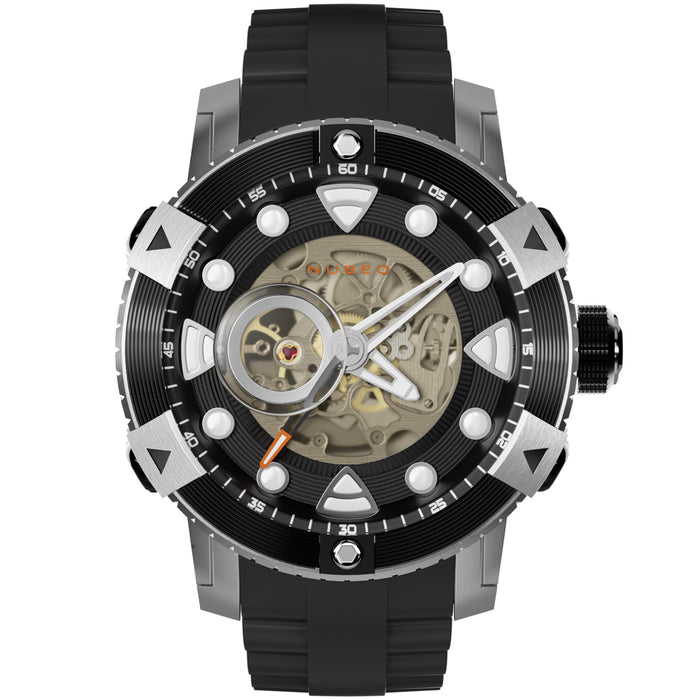 Nubeo Gemini Automatic Black angled shot picture
