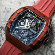 Nubeo Magellan Chronograph Red