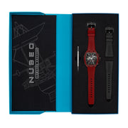 Nubeo Magellan Chronograph Red