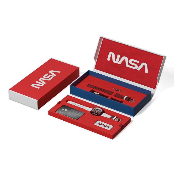 Nubeo Magellan Chronograph NASA Red Earth Limited Edition