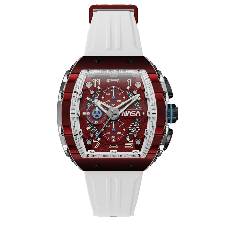 Nubeo Magellan Chronograph NASA Red Earth Limited Edition