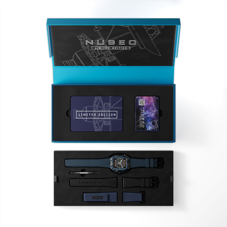 Nubeo Magellan Chronograph Blue Camo