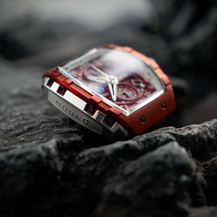 Nubeo Magellan Chronograph NASA Red Earth Limited Edition