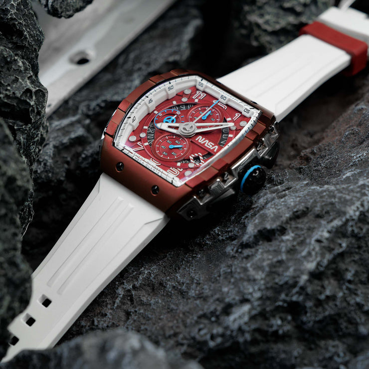 Nubeo Magellan Chronograph NASA Red Earth Limited Edition