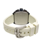 Nubeo Magellan Chronograph Space Invaders Spaceship White Limited Edition