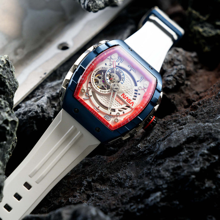 Nubeo Magellan Automatic NASA Walker Blue Limited Edition